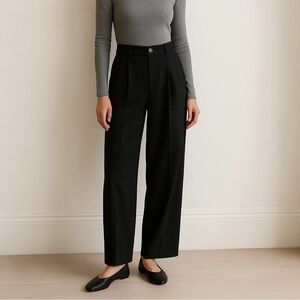REFORMATION Mason Tencel Wide Leg Trouser Pants